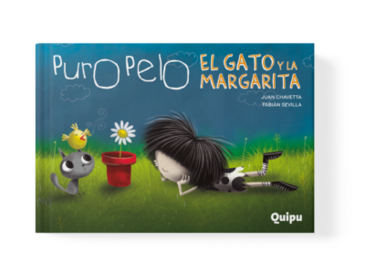 PURO PELO EL GATO Y LA MARGARITA