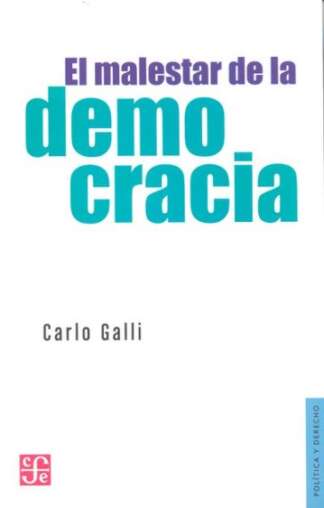 EL MALESTAR DE LA DEMOCRACIA
