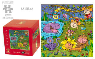 Rompecabezas La selva