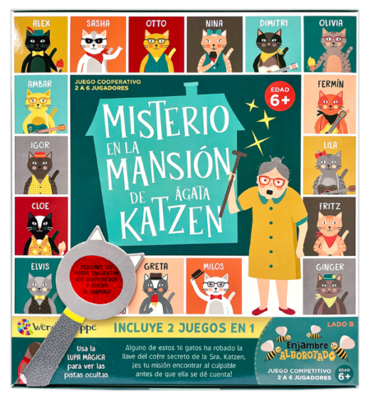 Misterio En La Mansión De Ágata Katzen / Enjambre Alborotado