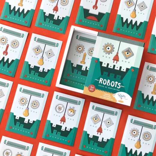 Robots – Juego de Asociación + Trabalenguas