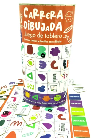 CARRERA DIBUJADA