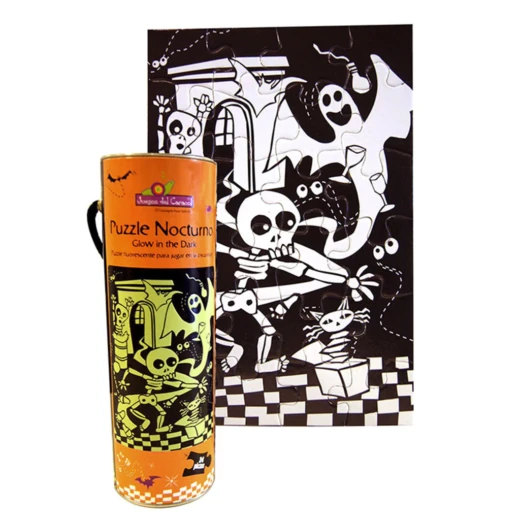 Puzzle Fantasmas Fluorescente 24 Piezas